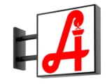 DOOH LED Leuchtschild Apotheke